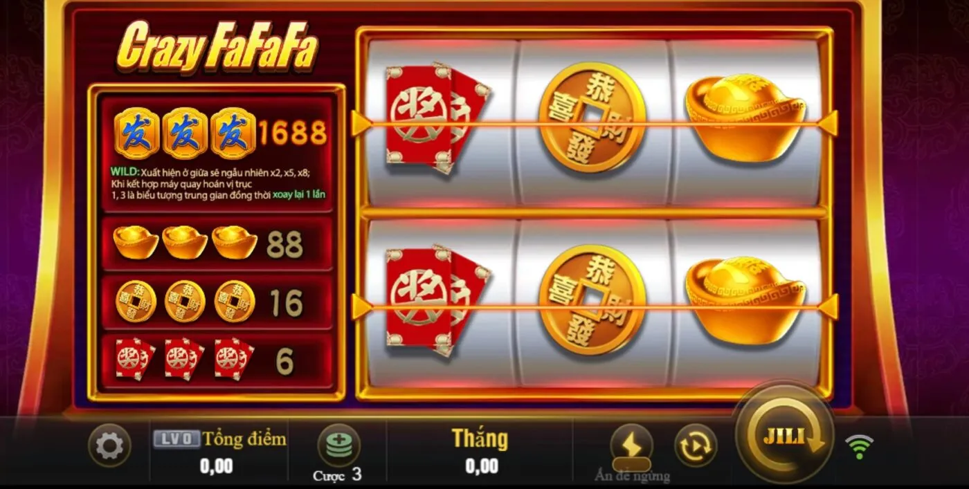 Nổ hũ Điên Cuồng Phát Đại Tài 78win