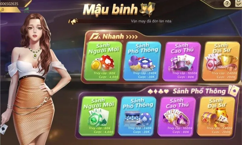 Game bài Mậu Binh 78win